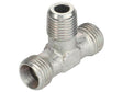 Sparex Metric Taper Male | Male | Male Tee M12 x 1.50 Metric Taper x 8L | S.178067 - Product Image 1