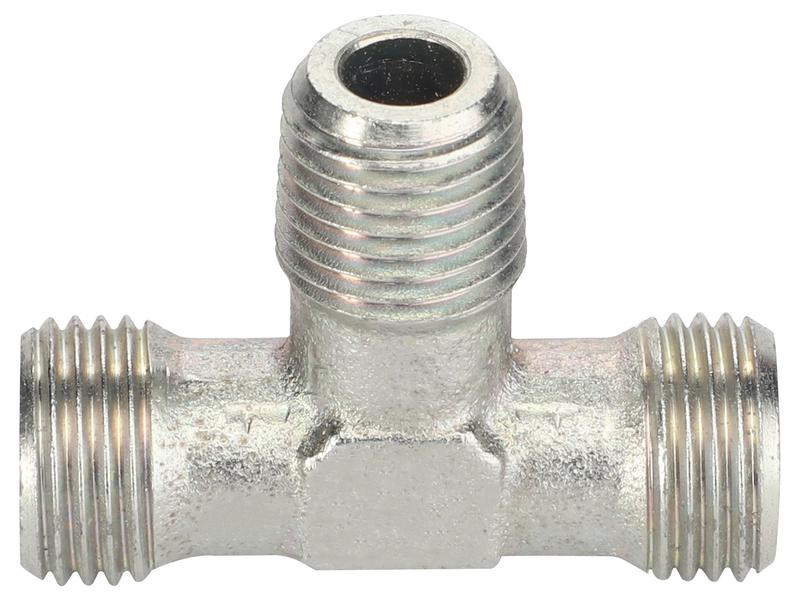Sparex Metric Taper Male | Male | Male Tee M14 x 1.50 Metric Taper x 10L | S.178068 - Product Image 2