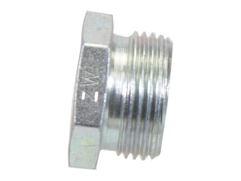 Sparex Metric Male Blanking Plug with 24° Cone 25S | S.178152 - Product Image 2
