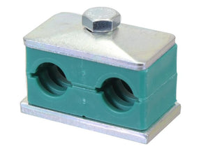 Sparex 15mm Double Tube Clamp Type 2 | S.178206 - Product Image 1