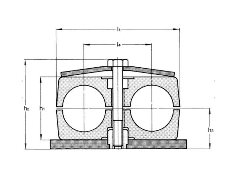 Sparex 20mm Double Tube Clamp Type 3 | S.178208 - Product Image 3