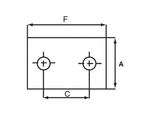Sparex Single Clamp Bottom Plate Type 2 | S.178226 - Product Image 3
