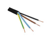 Sparex Electrical Cable - 4 Core, 1.5mm² Cable, Black (Length: 1M), (Reel) | S.180223 - Product Image 1
