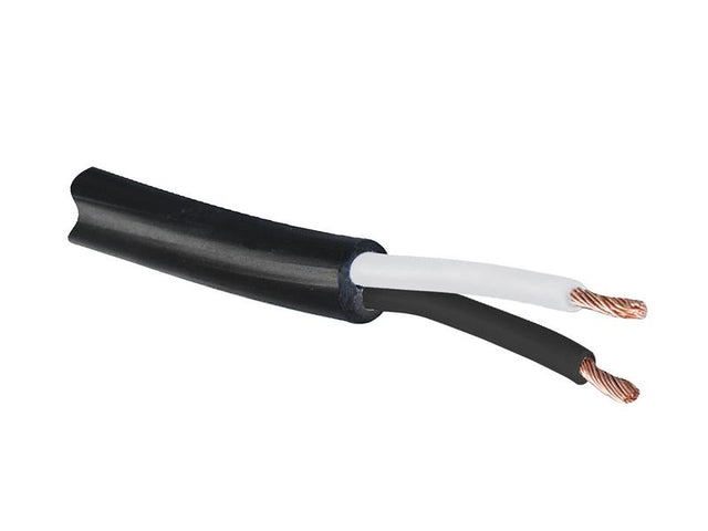 Sparex Electrical Cable - 2 Core, 1mm² Cable, Black (Length: 1M), (Reel) | S.180233 - Product Image 1