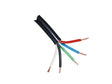 Sparex Electrical Cable - 5 Core, 1.5mm² Cable, Black (Length: 1M), (Reel) | S.180260 - Product Image 1