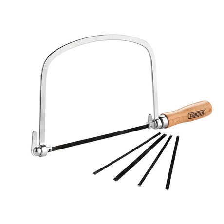 Draper Coping Saw With Assorted Blades (6 Piece) - 8904 - Farming Parts