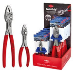 Knipex 00 18 01 V53 Twingrip Front And Side Gripping Pliers Countertop Dispenser (12 Piece) | 00 18 01 V53