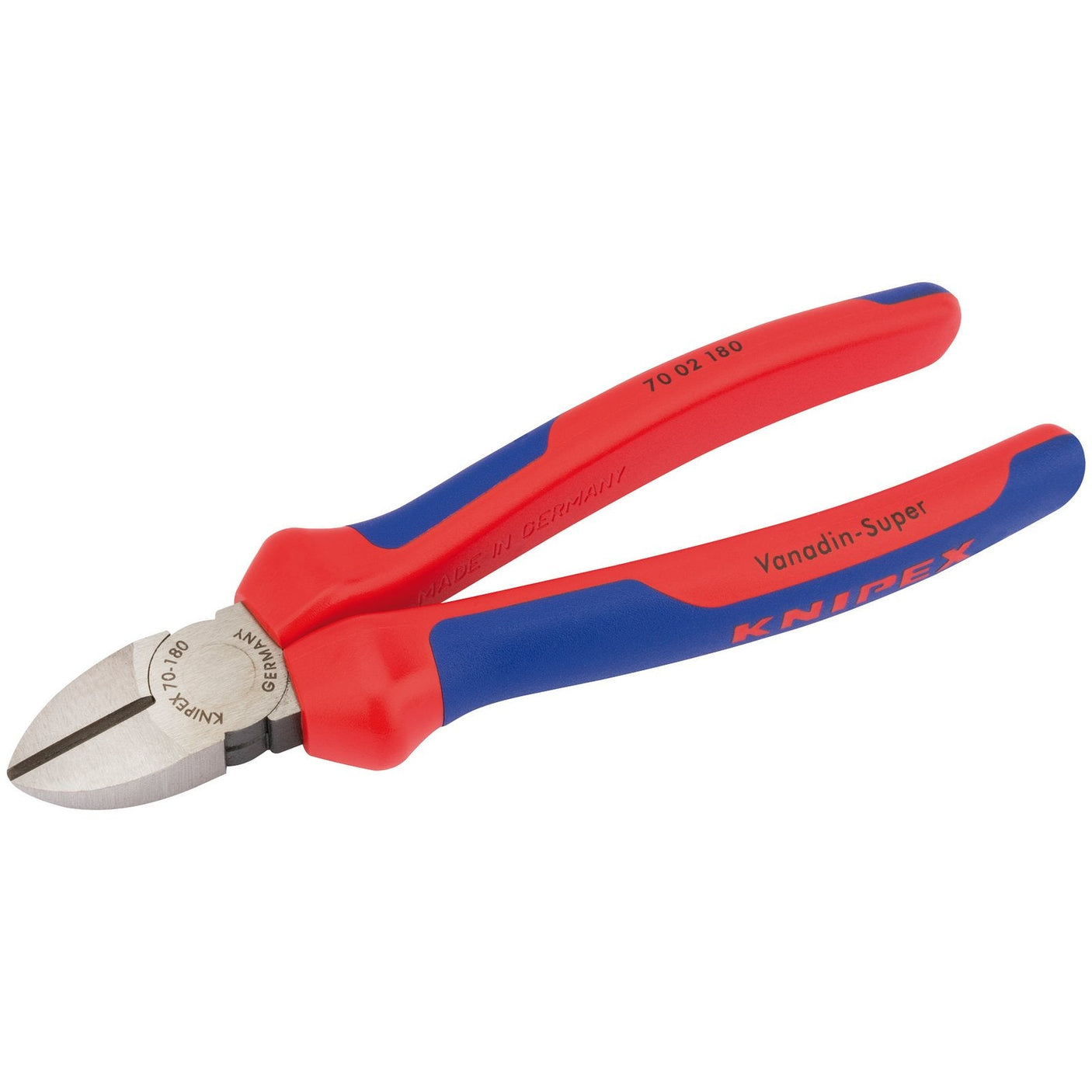 Draper Knipex 70 02 180 Diagonal Side Cutter, 180mm - 70 02 180 SBE - Farming Parts