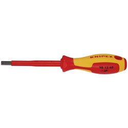 Knipex 98 13 60 Vde Insulated Hexagon Screwdriver, 6.0 X 75Mm | 98 13 60