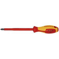 Knipex 98 24 03 Vde Insulated Screwdriver, Ph3 X 150Mm | 98 24 03