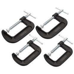 Heavy Duty G-Clamp Set (4 Piece) | Gcls4