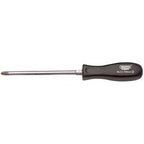 A Draper Pz Type Mechanic's Screwdriver, No.3 X 150mm - 939PZ features a high-impact resistant plastic handle and a satin chrome-plated metal shaft.
