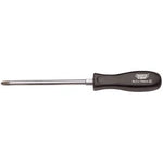 A Draper Pz Type Mechanic's Screwdriver, No.3 X 150mm - 939PZ features a high-impact resistant plastic handle and a satin chrome-plated metal shaft.