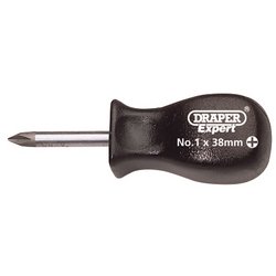 Draper Cross Slot Mechanic's Screwdriver, No.1 X 38mm - 939CS - Farming Parts