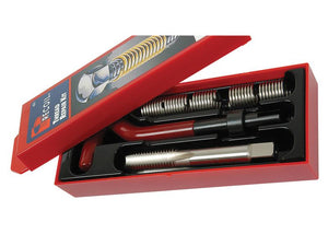 RECOIL KIT-UNC 1/2'X13 (Sparex Part Number: S.19904) comes with tools, coil inserts, and a Sparex Drill Size 17/32, all housed in an open red plastic case.