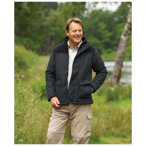 Country Estate Lewis Quilted Jacket Black - Farming Parts