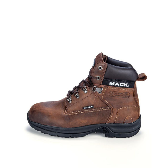 Mack Bulldog SB Safety Laced Boot Brown - Farming Parts