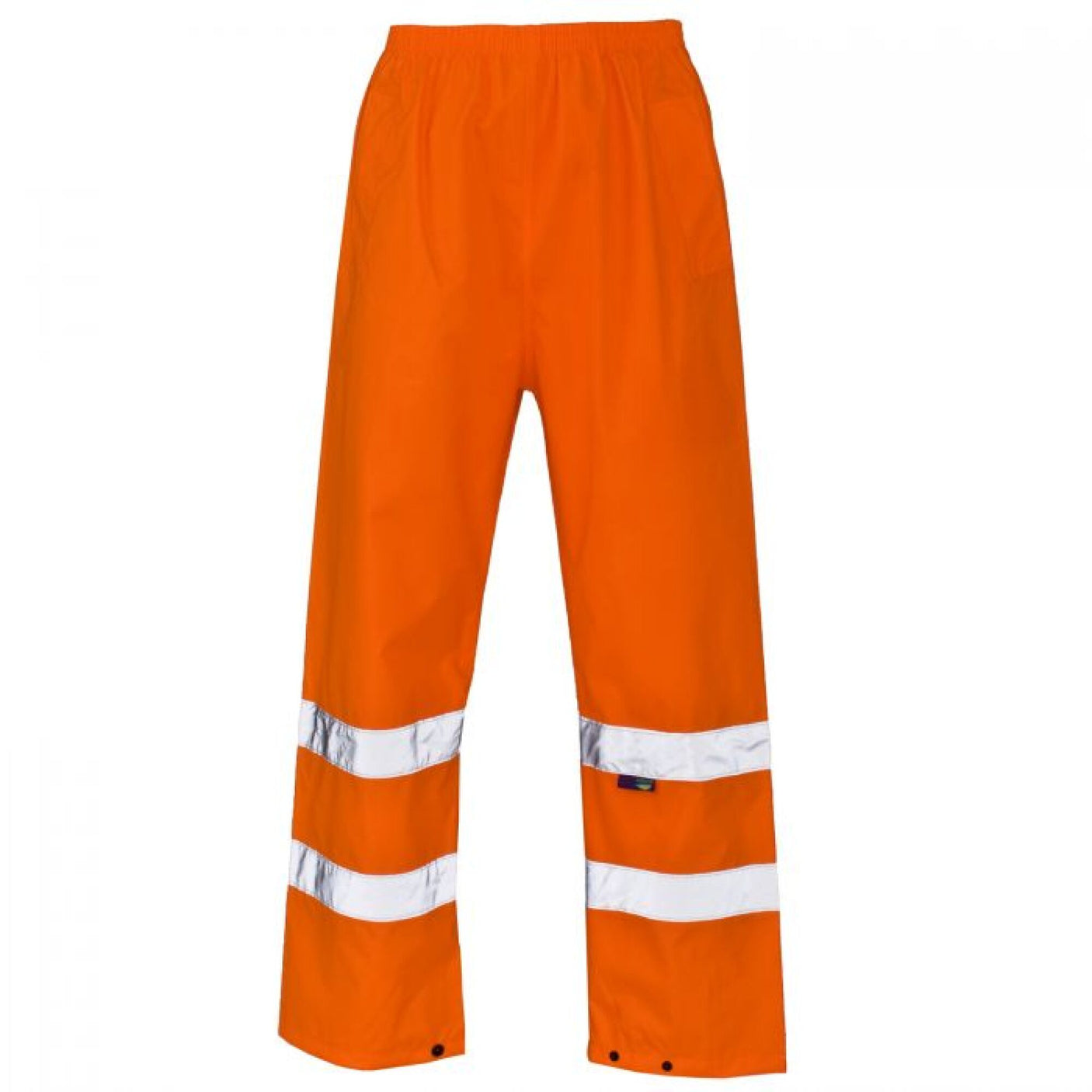 Hi-Vis Reflective Waterproof Trouser Orange - Farming Parts