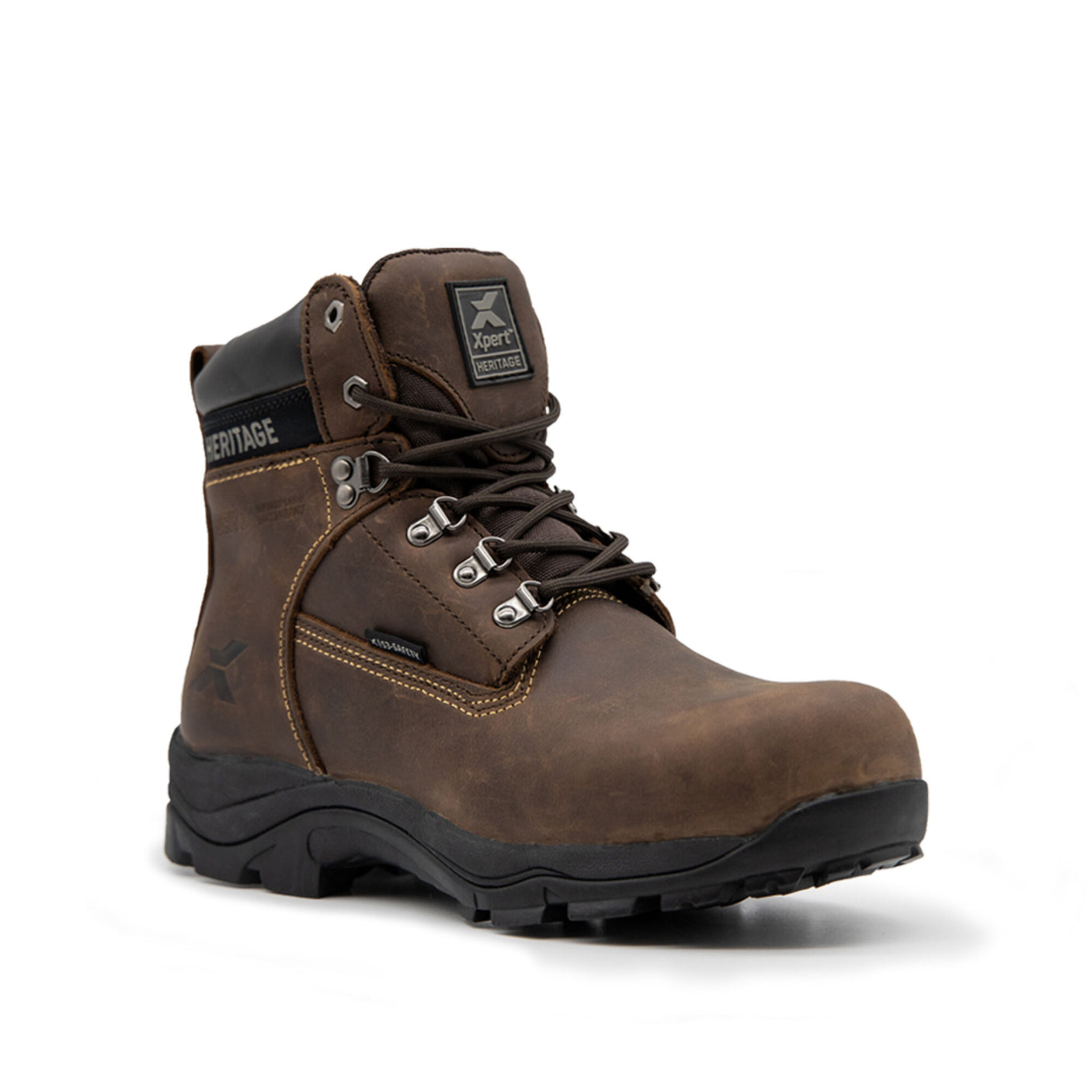 Xpert Heritage Legend S3 Safety Boot Brown - Farming Parts