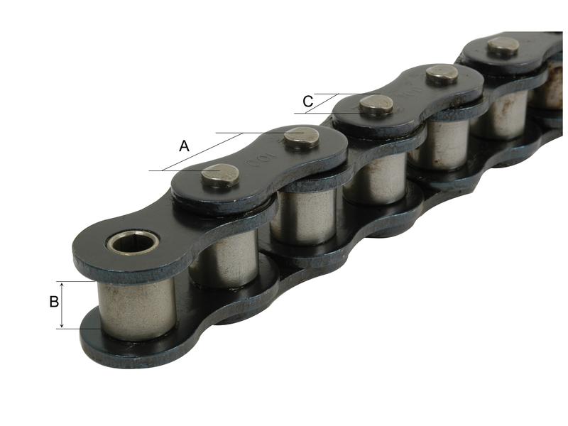 Sparex Drive Chain - Simplex, 120-1 (5M) | S.20011 - Product Image 2