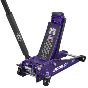 Sealey | Low Profile Trolley Jack with Rocket Lift 2.25 Tonne - Purple - 2001LEP