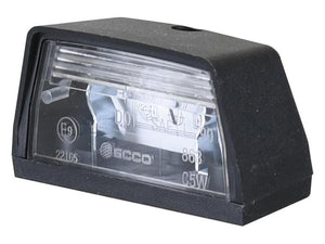 *SPECIAL PRICE* - Sparex Number Plate Light 1224V Halogen IP65 RH & LH | S.2016
