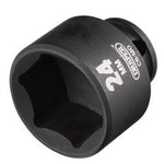 Draper Hi-Torq® Metric Impact Socket, 3/8" Sq. Dr., 24Mm | 409-Mm