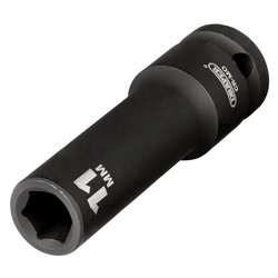 Draper Hi-Torq® Deep Impact Socket, 1/2" Sq. Dr., 11Mm | 410D-Mm