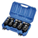 Draper Hi-Torq® Metric Deep Impact Socket Set, 1" Sq. Dr. (8 Piece) | 425D/8/Mm