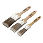 Wood Handle Paint Brush Set (3 Piece) | Pb-Wood-3Pc