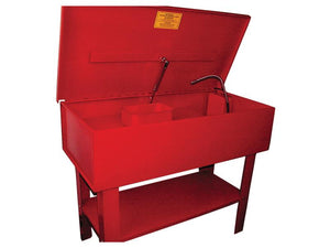 Parts Washer 40-Gallon Electric 230V with Fireproof Cover - Sparex Part S.20617