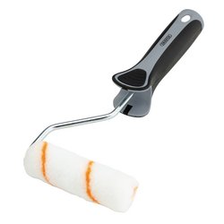 Medium Pile Polyester Paint Roller With Soft Grip Handle, 4"/100Mm | Roll-4Pm