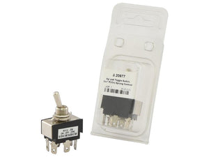 Agripak 1 pc. Toggle Switch On/Off/(On) Sprung Centred 6 Terminals | S.20977