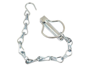 Pear Linch Pin Chain & Hook Assembly with Pin Ø11mm | S.20