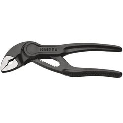 Knipex 87 00 100 Bk Cobra® Xs Pipe Water Pump Pliers, 100Mm | 87 00 100 Bk