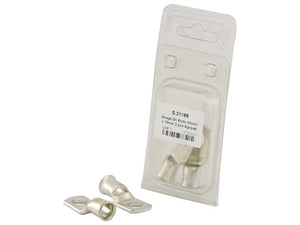 Agripak 2 pcs. Swage On Ring Terminal 50 x 10mm with Eye Ø 10.5mm | S.21166