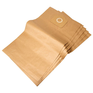 A pack of five Draper Paper Dust Bags for Wdv50Ss/110 (AVC73) is displayed on a plain white background.