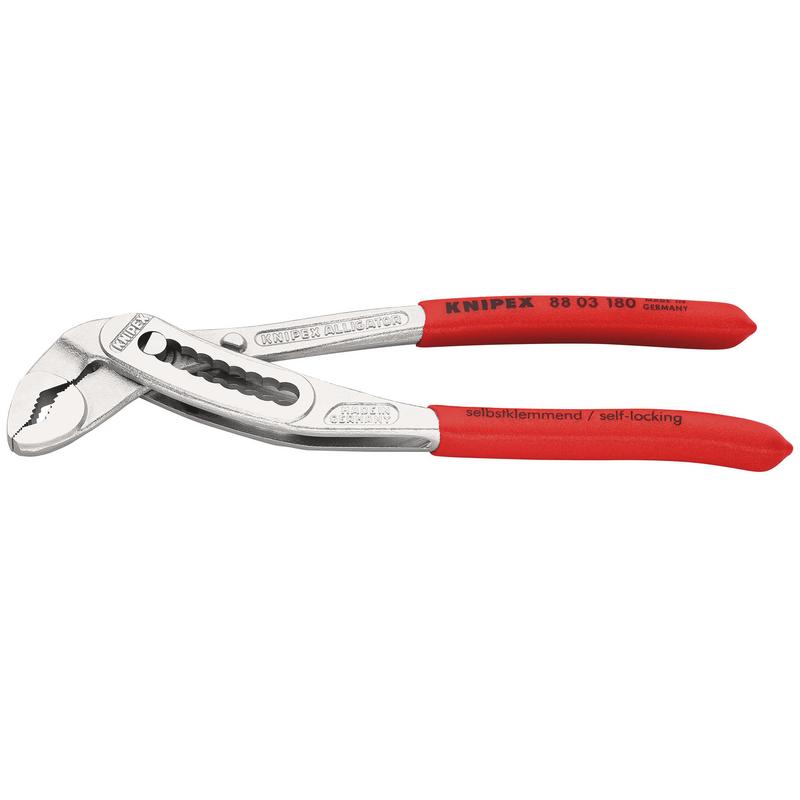 KNIPEX 88 03 180 ALLIGATOR® WATER PUMP PLIERS, 180MM