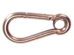 Sparex Snap Hook 9mm x 90mm Heavy-Duty Steel Quick Connector | S.21607