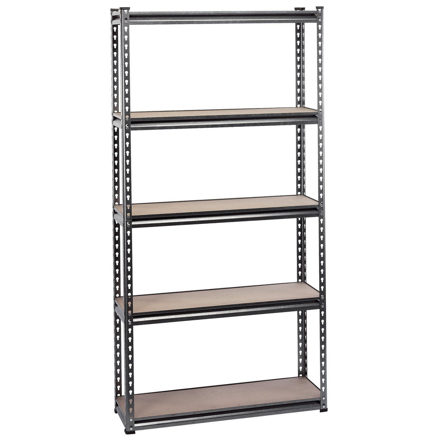 The Draper Expert Heavy Duty Steel Shelving Unit, featuring five adjustable shelves and built with robust construction, is designed for storage and organizing items in industrial use. The unit measures L920 x W305 x H1830mm.