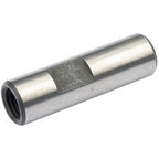A cylindrical metal dowel pin with slightly beveled edges and a grooved center, available as the Draper - Spare Jaw Case For 270A by Draper.