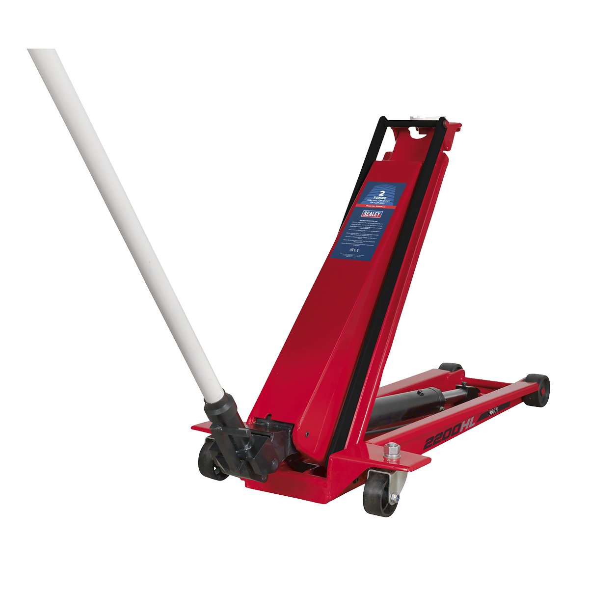 Trolley Jack 2 Tonne High Lift Low Profile - 2200HL - Farming Parts