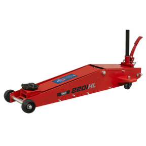 Trolley Jack 2 Tonne Long Reach High Lift Commercial - 2201HL - Farming Parts