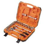 Hi-Torq® 6 Point Socket Set, 1/2" (24 Piece) | Bd24M-O