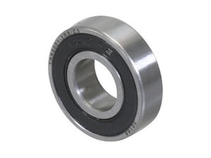 Image of a Sparex Deep Groove Ball Bearing (60012RSC3) with an outer black 2RS rubber seal, designed for reducing friction in mechanical applications. (Sparex Part Number: S.22169)