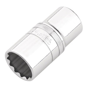 Draper Expert HI-TORQ® 12-Point Metric Deep Socket, 1/2" Sq. Dr., 28mm