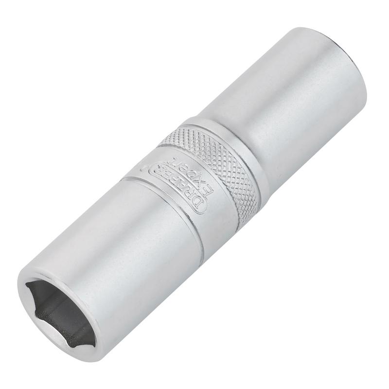 Draper Expert HI-TORQ® 6-Point Metric Deep Socket, 1/2" Sq. Dr., 15mm