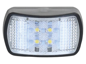Sparex LED Front Marker Light RH & LH 12-24V IP67 Clear Lens | S.23167