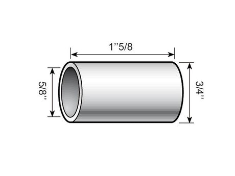 Top Link Conversion Bush CAT. 1 to 0 (Ø19 to 16 MM), Overall Length 41 MM, - Sparex Part S.23366