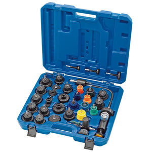 Draper Radiator And Cap Pressure Test Kit (32 Piece) - RPT2 - Farming Parts